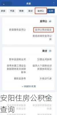 安阳住房公积金查询-第1张图片-隔壁装修网