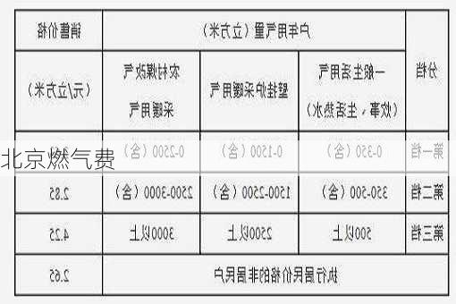 北京燃气费-第3张图片-隔壁装修网