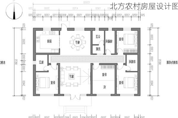 北方农村房屋设计图-第3张图片-隔壁装修网